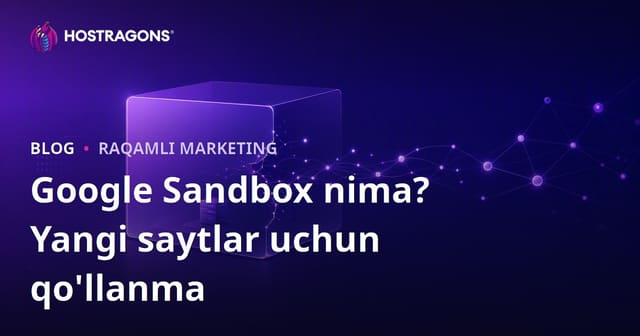 Google Sandbox Nima? Yangi Saytlar Sandbox Davridan Qanday Chiqadi?