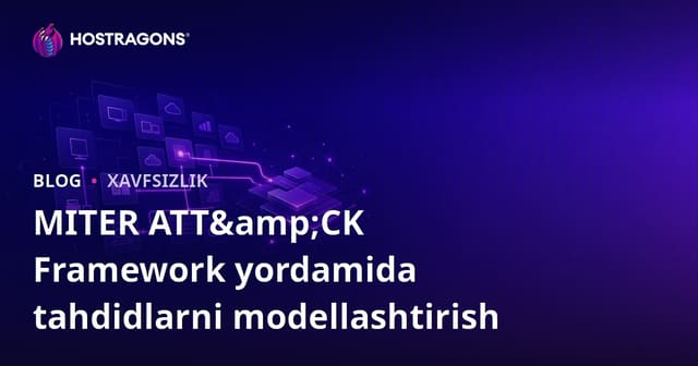 MITER ATT&CK Framework yordamida tahdidlarni modellashtirish