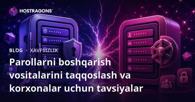 Parolalarni Boshqarish Vositalari: Bizneslar Uchun Taqqoslash va Takliflar