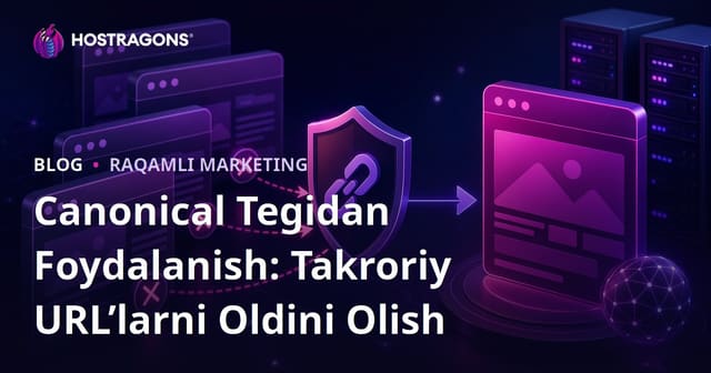 Saytingizning Nusxa Versiyalarini Bloklash: Canonical Tegidan Foydalanish