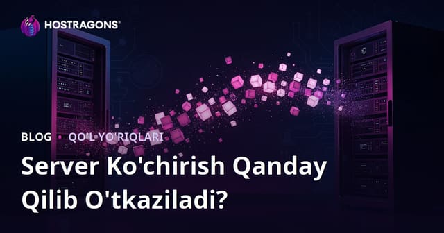 Server Migratsiyasi Qanday Amalga Oshiriladi? Ma'lumot Yo'qotmasdan Saytni Ko'chirish