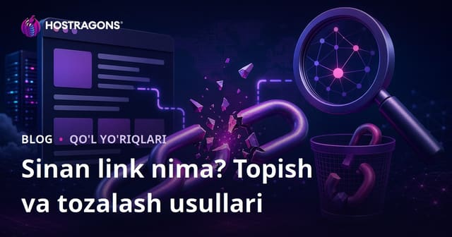 Buzilgan havola (Broken Link) nima? Buzilgan havolalarni topish va tozalash usullari
