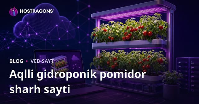 Faqat Uyda Aqlli Gidroponik Pomidor Yetishtirish Yo'l-yo'riq Sayti