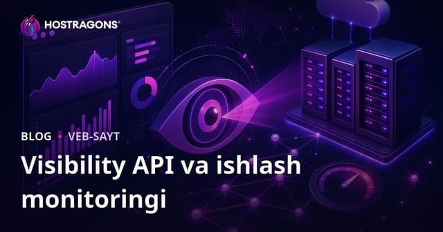 Ko‘rinish API’si va Veb-sayt Ishlashini Kuzatish