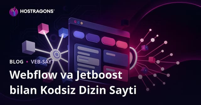 Webflow va Jetboost bilan Kodsiz Zamonaviy Filtrlashli Dizin Saytini Yaratish (No-Code)