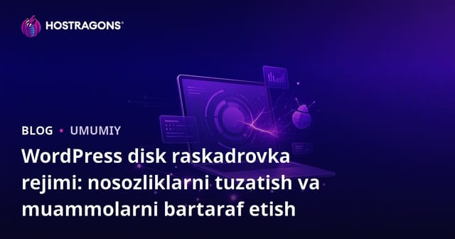 WordPress Debug Moduli: Xatoliklarni aniqlash va muammolarni hal qilish
