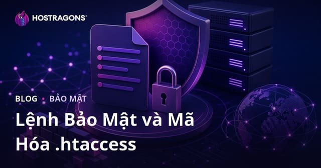 Các lệnh mã hóa tệp .htaccess và tăng cường bảo mật trang web