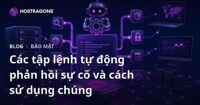 Các tập lệnh tự động phản hồi sự cố và cách sử dụng chúng