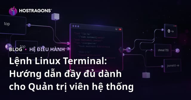 Hướng Dẫn Toàn Diện Về Lệnh Terminal Linux Dành Cho Quản Trị Hệ Thống
