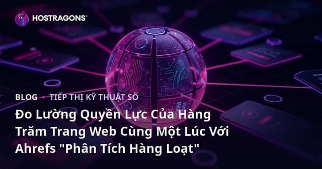 Đo Lường Quyền Lực Của Hàng Trăm Trang Web Cùng Một Lúc Với Ahrefs "Phân Tích Hàng Loạt"