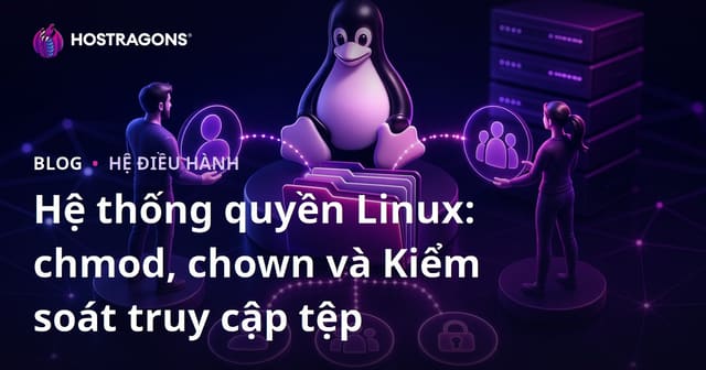 Hệ thống quyền Linux: chmod, chown và Kiểm soát truy cập tệp