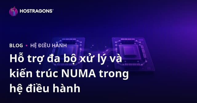 Hỗ trợ đa bộ xử lý và kiến trúc NUMA trong hệ điều hành