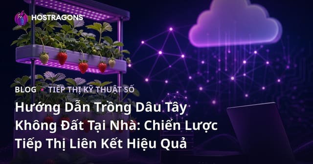 Hướng Dẫn Trồng Dâu Tây Không Đất Tại Nhà: Chiến Lược Tiếp Thị Liên Kết Hiệu Quả