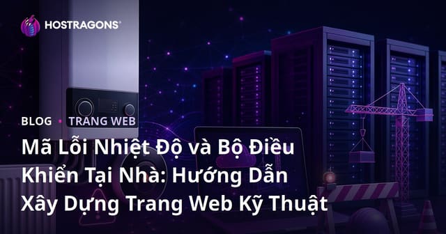 Mã Lỗi Nhiệt Độ và Bộ Điều Khiển Tại Nhà: Hướng Dẫn Xây Dựng Trang Web Kỹ Thuật
