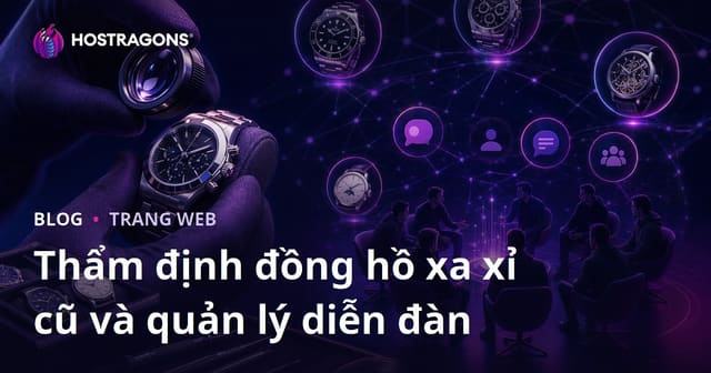 Quản lý Diễn đàn Niche cho Giám định Đồng Hồ Sang Trọng Đã Qua Sử Dụng và Những Người Đam Mê Đồng Hồ