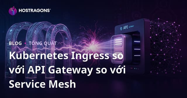 Kubernetes Ingress so với API Gateway so với Service Mesh