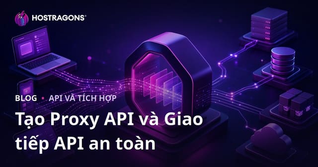 Tạo Proxy API và Giao tiếp API an toàn