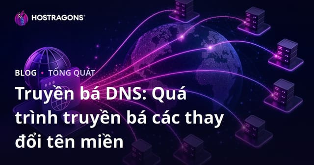 Truyền bá DNS: Quá trình truyền bá các thay đổi tên miền