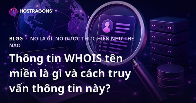 Thông tin WHOIS tên miền là gì và cách truy vấn thông tin này?