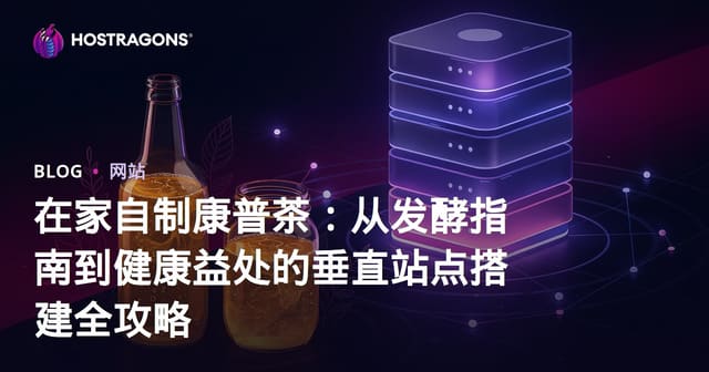 在家自制康普茶：从发酵指南到健康益处的垂直站点搭建全攻略