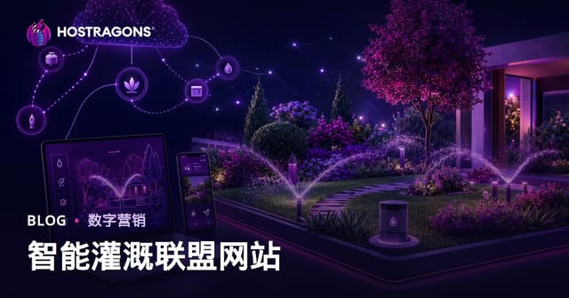 智能灌溉系统与花园自动化联盟营销网站搭建与运营完全指南
