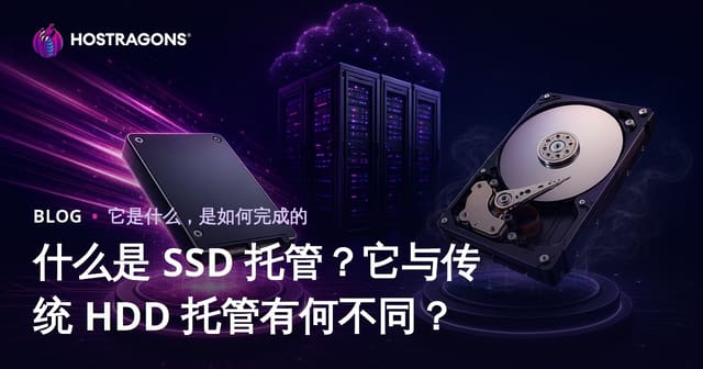 SSD主机托管是什么？它与传统HDD主机的核心差异与选型指南