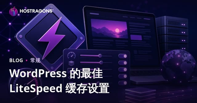 WordPress 的最佳 LiteSpeed 缓存设置