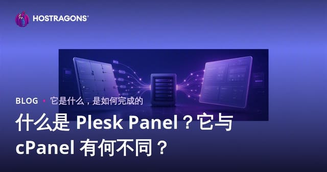 什么是 Plesk Panel？它与 cPanel 有何不同？