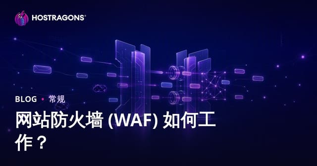 网站防火墙 (WAF) 如何工作？