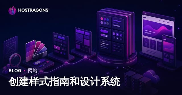 创建样式指南和设计系统