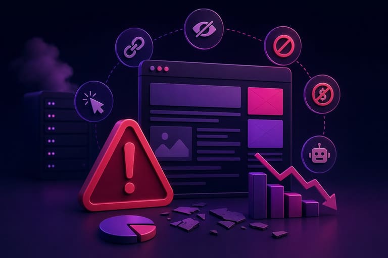 Наиболее распространенные ошибки в AdSense