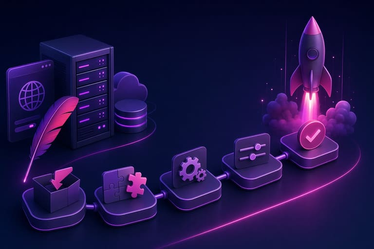Этапы установки Apache FastCGI