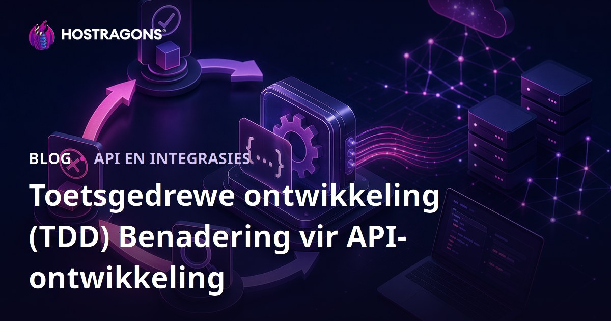 Toetsgedrewe ontwikkeling (TDD) Benadering vir API-ontwikkeling