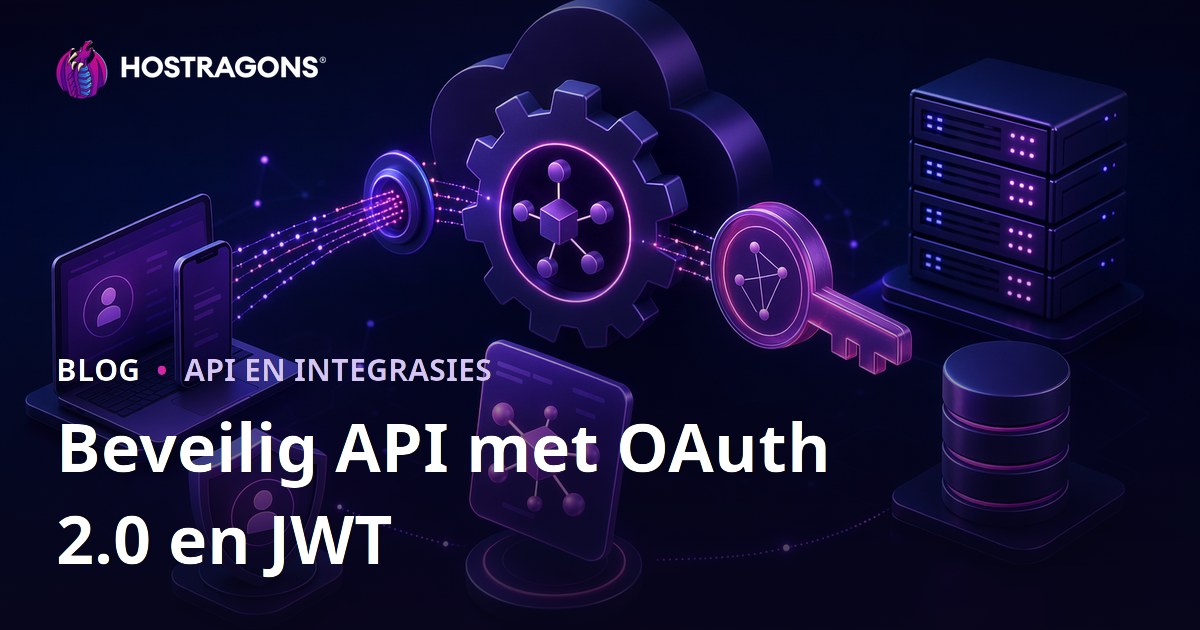 Beveilig API met OAuth 2.0 en JWT
