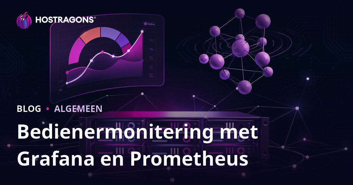 Bedienermonitering met Grafana en Prometheus