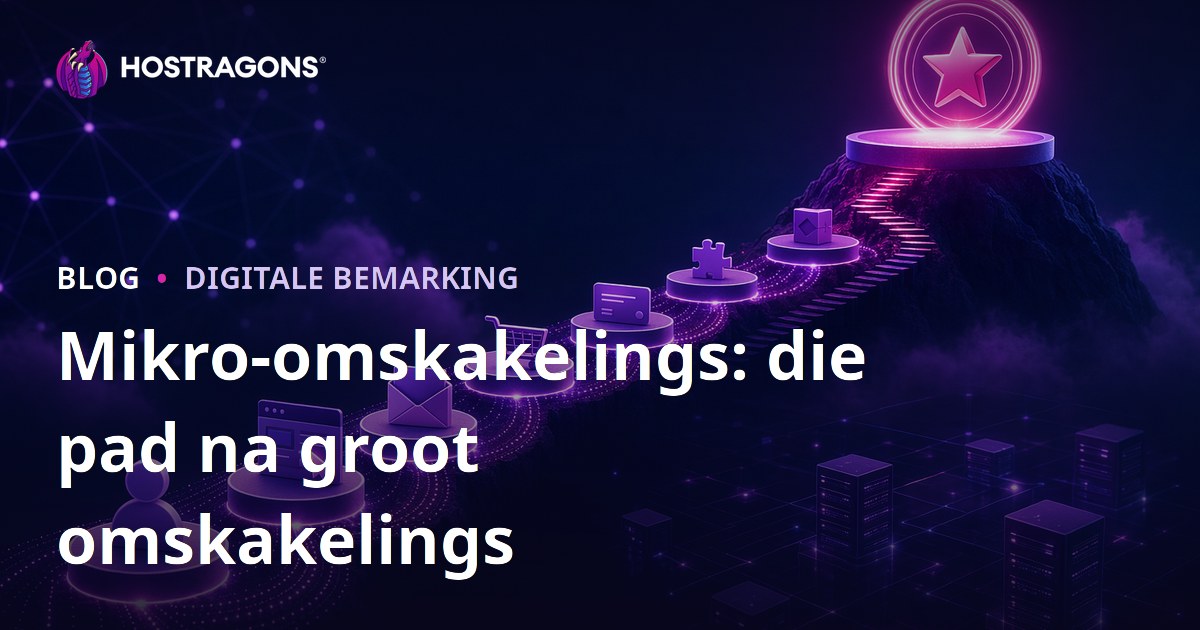 Mikro-omskakelings: die pad na groot omskakelings