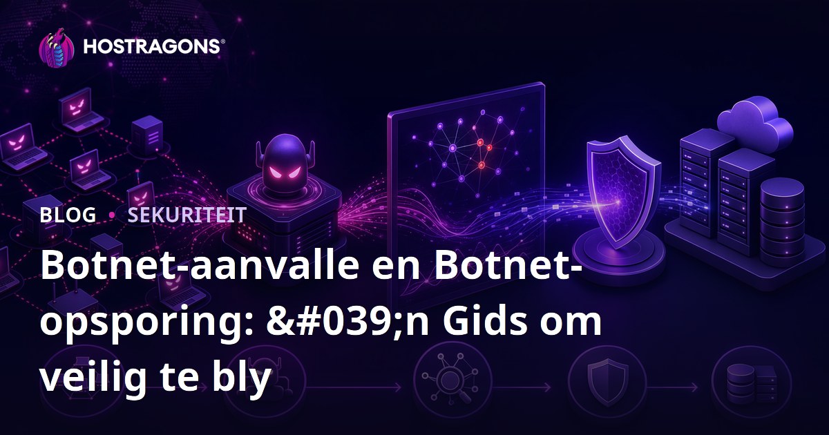 Botnet-aanvalle en Botnet-opsporing: 'n Gids om veilig te bly