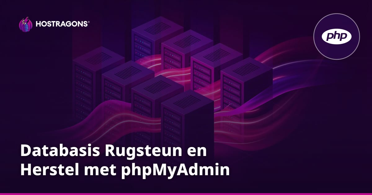 Databasis Rugsteun en Herstel met phpMyAdmin
