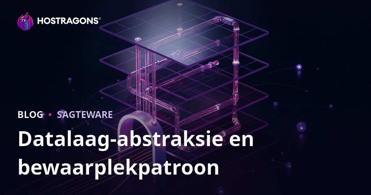 Datalaag-abstraksie en bewaarplekpatroon