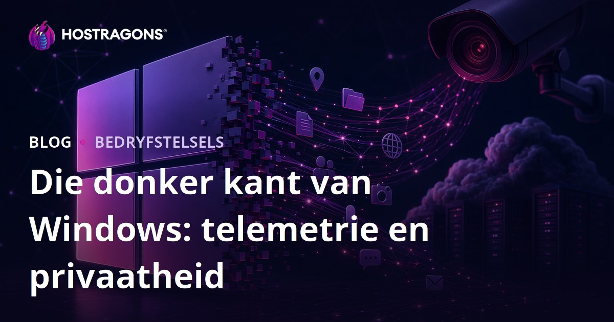Die donker kant van Windows: telemetrie en privaatheid