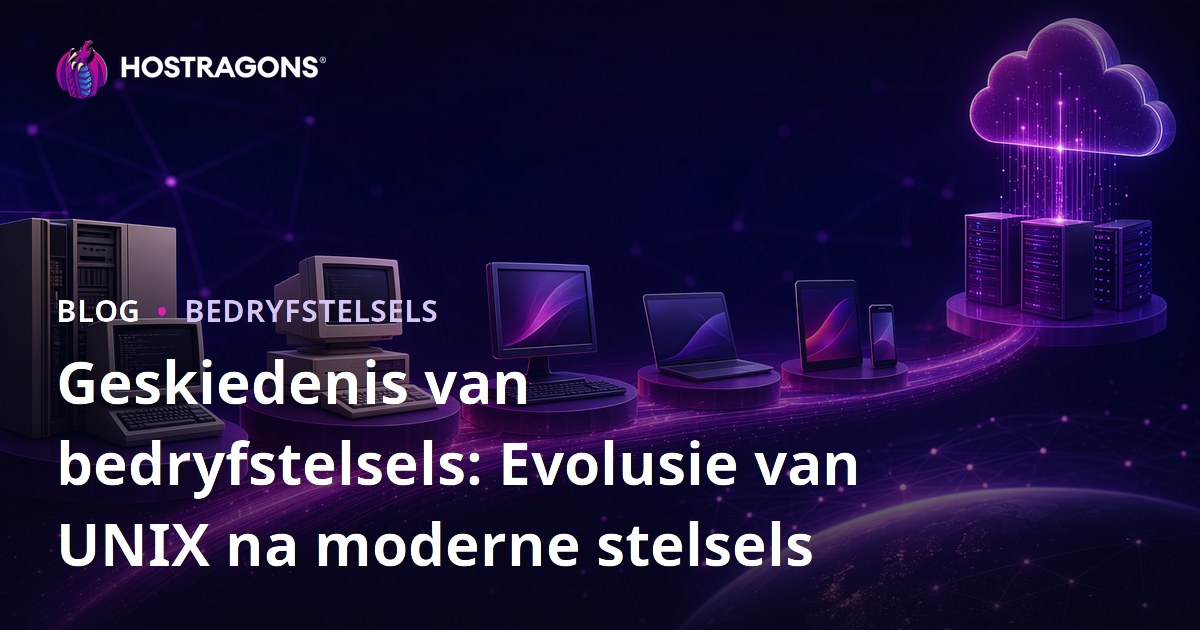 Geskiedenis van bedryfstelsels: Evolusie van UNIX na moderne stelsels