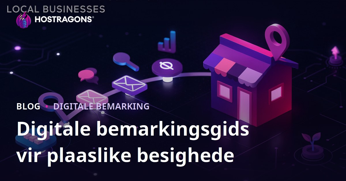 Digitale bemarkingsgids vir plaaslike besighede