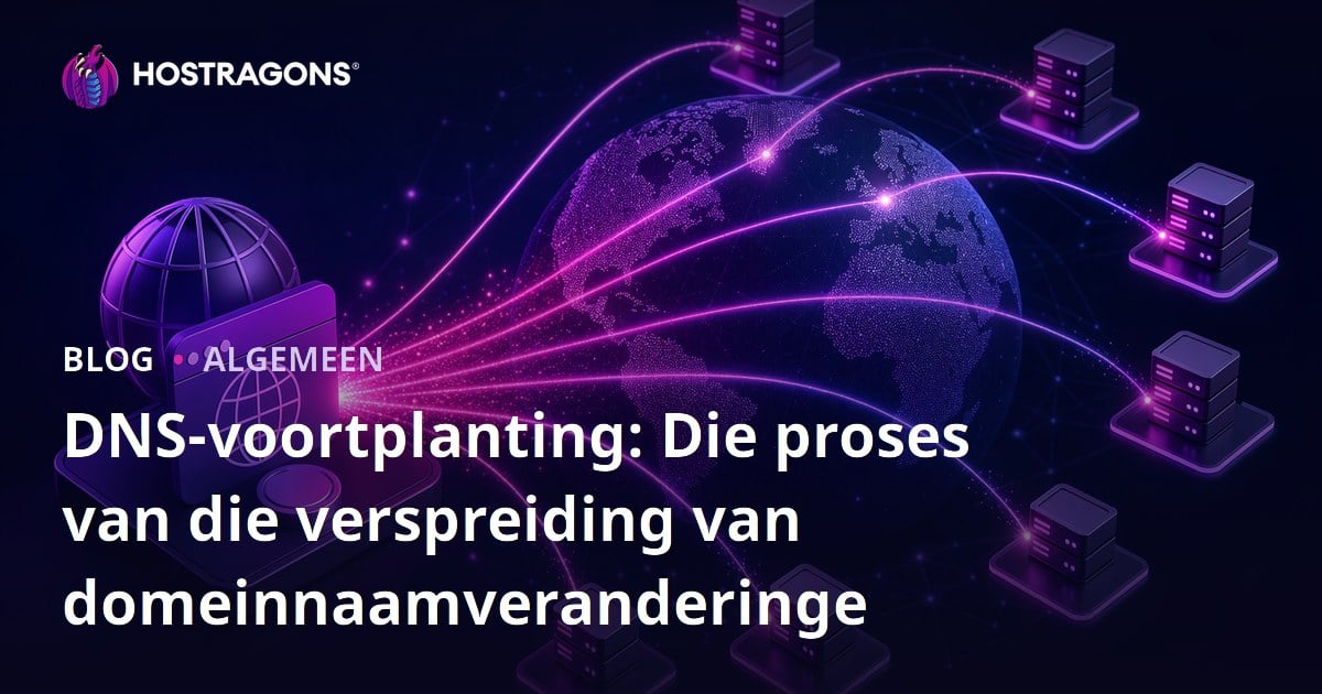 DNS-voortplanting: Die proses van die verspreiding van domeinnaamveranderinge