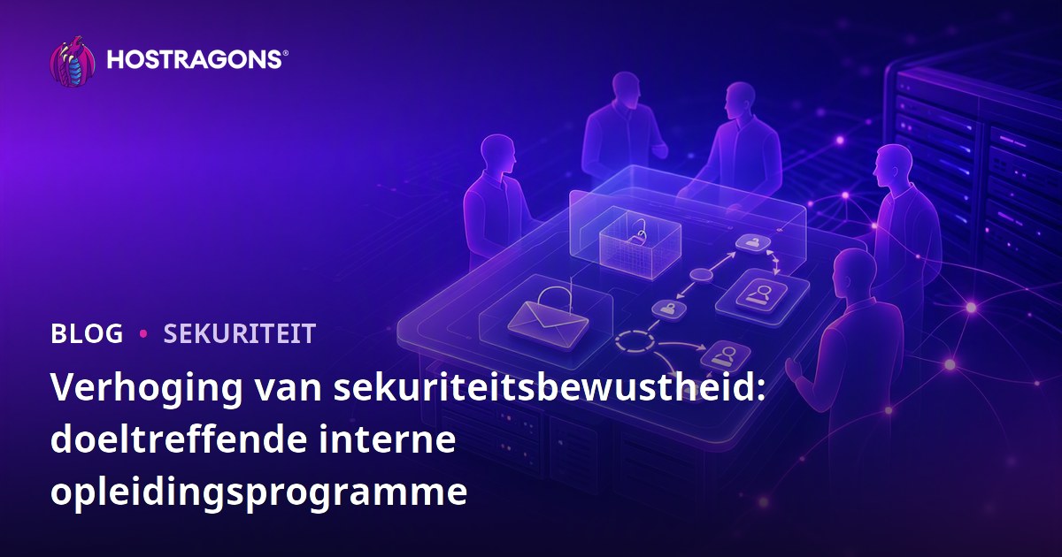 Verhoging van sekuriteitsbewustheid: doeltreffende interne opleidingsprogramme