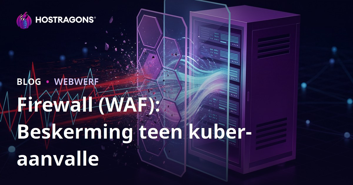 Firewall (WAF): Beskerming teen kuber-aanvalle