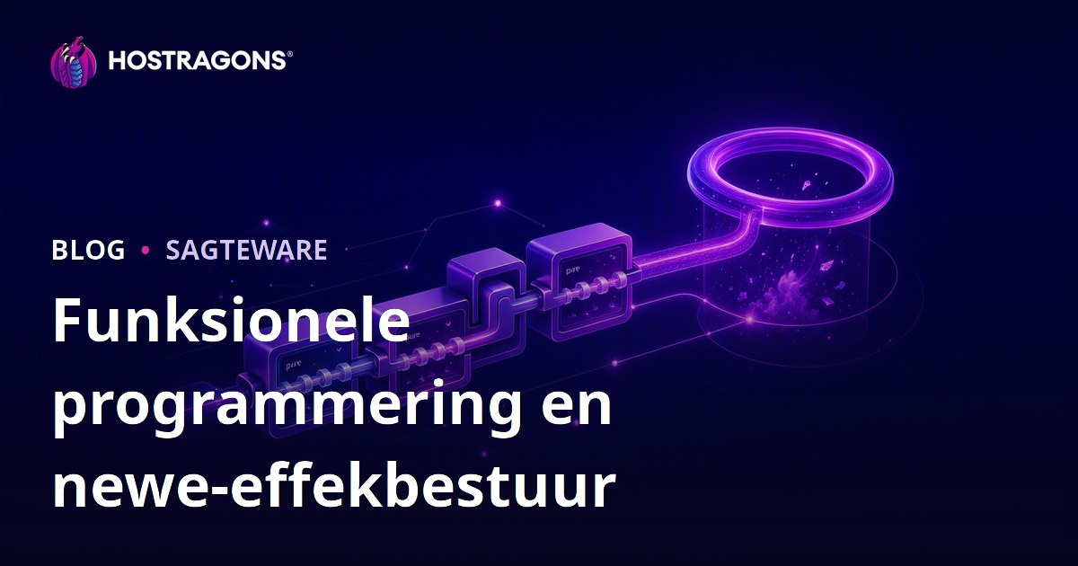 Funksionele programmering en newe-effekbestuur