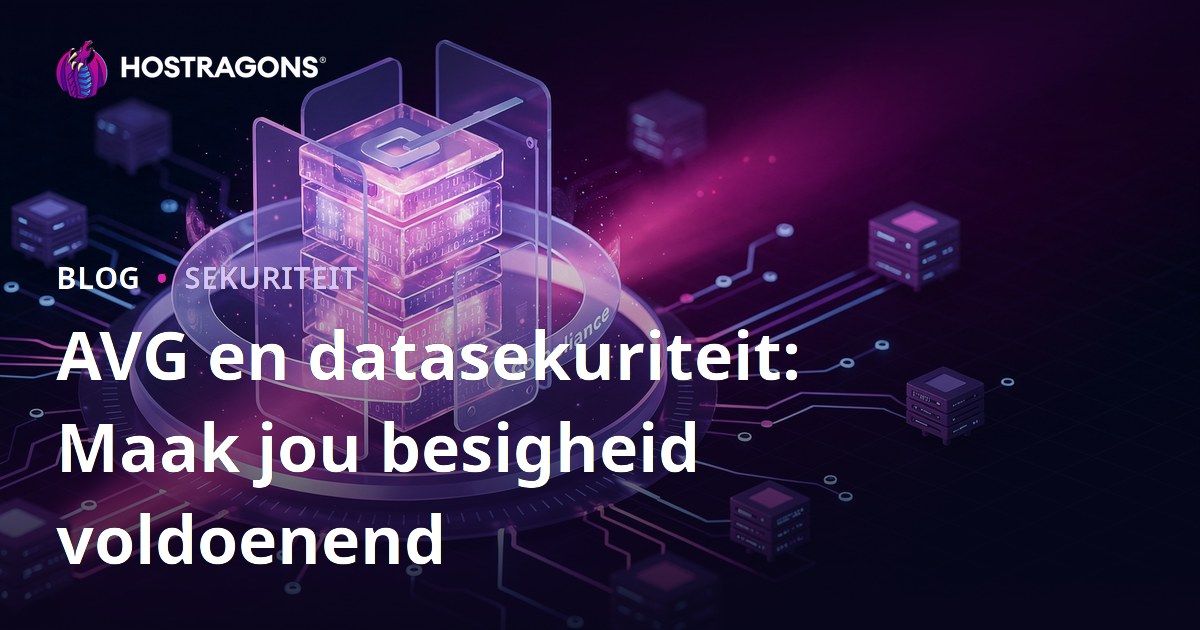 AVG en datasekuriteit: Maak jou besigheid voldoenend