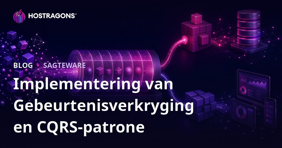 Implementering van Gebeurtenisverkryging en CQRS-patrone