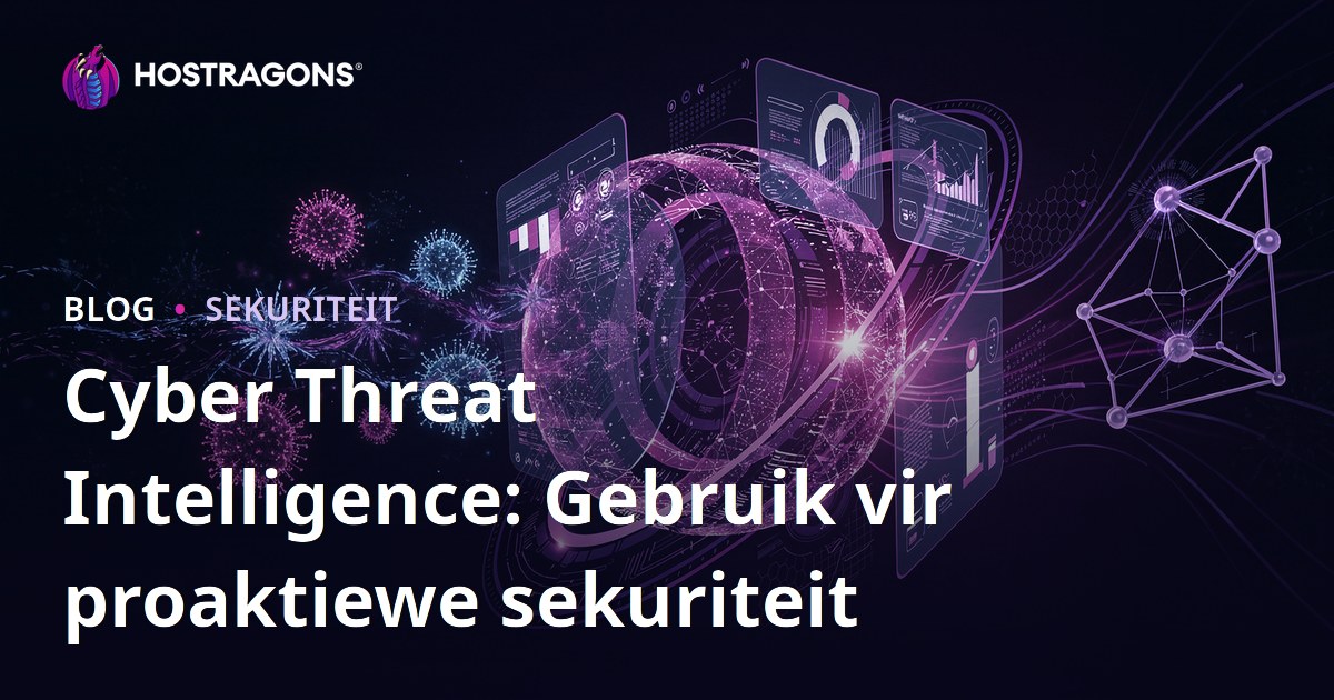 Cyber Threat Intelligence: Gebruik vir proaktiewe sekuriteit