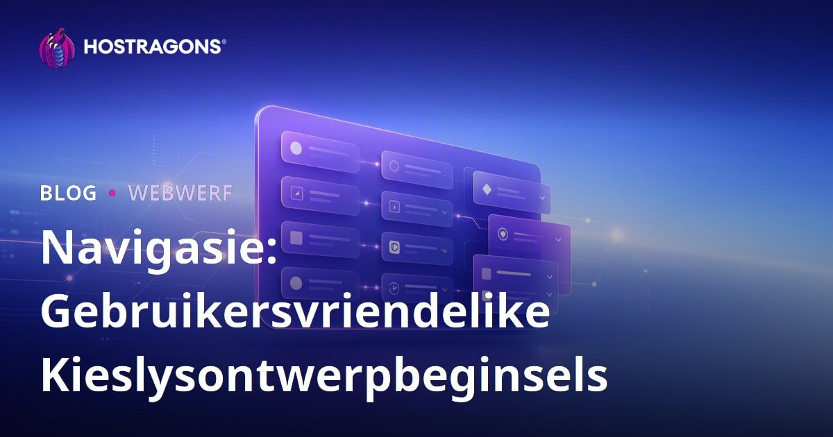 Navigasie: Gebruikersvriendelike Kieslysontwerpbeginsels